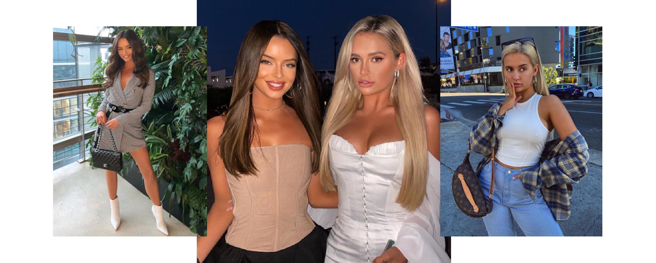 The bags of: Love Island besties Molly-Mae Hague and Maura Higgins