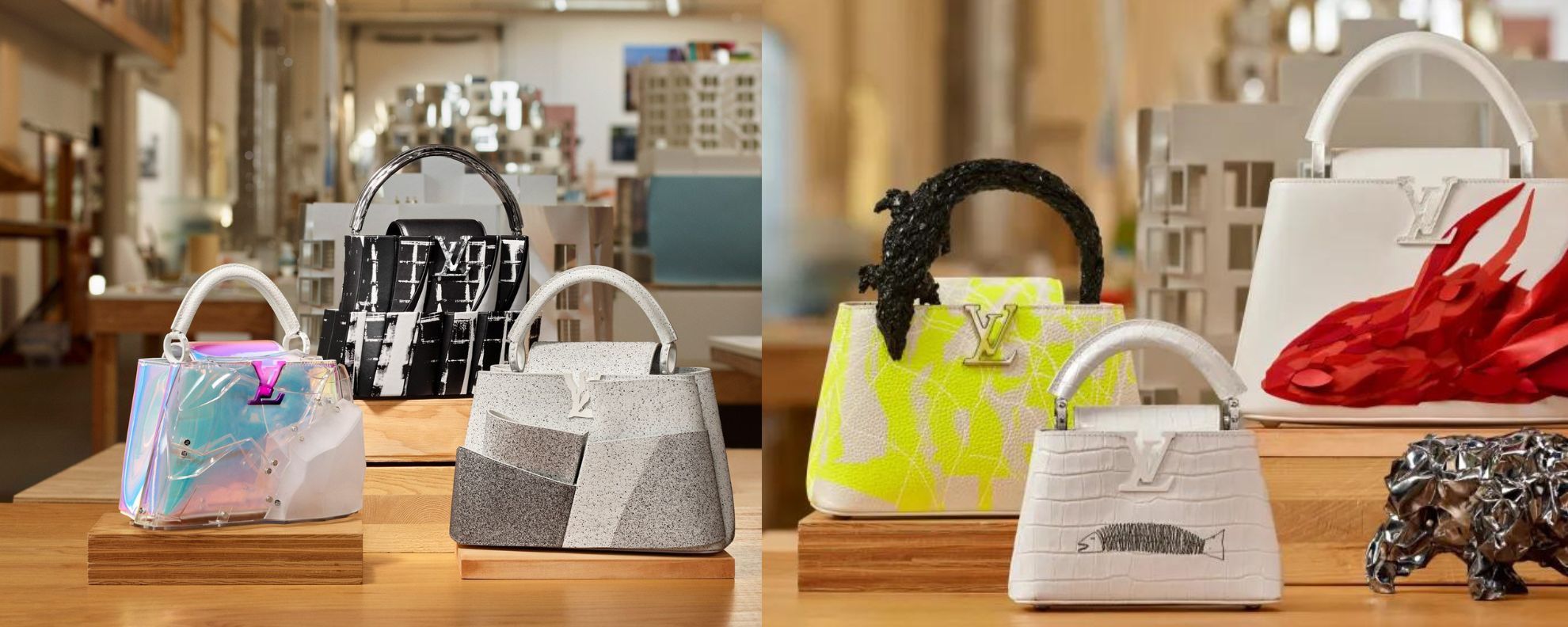 Louis Vuitton x Frank Gehry at Art Basel Miami – l'Étoile de Saint