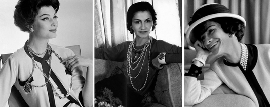 Coco Chanel - "In order to be irreplaceable,one must be different." "Share the fantasy" "It's beautiful up here''