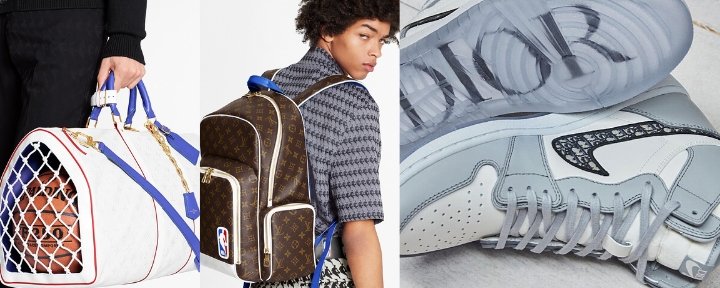 All the items of the Louis Vuitton x NBA capsule collection