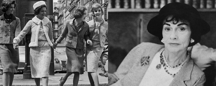 The chanel style fabric of long history