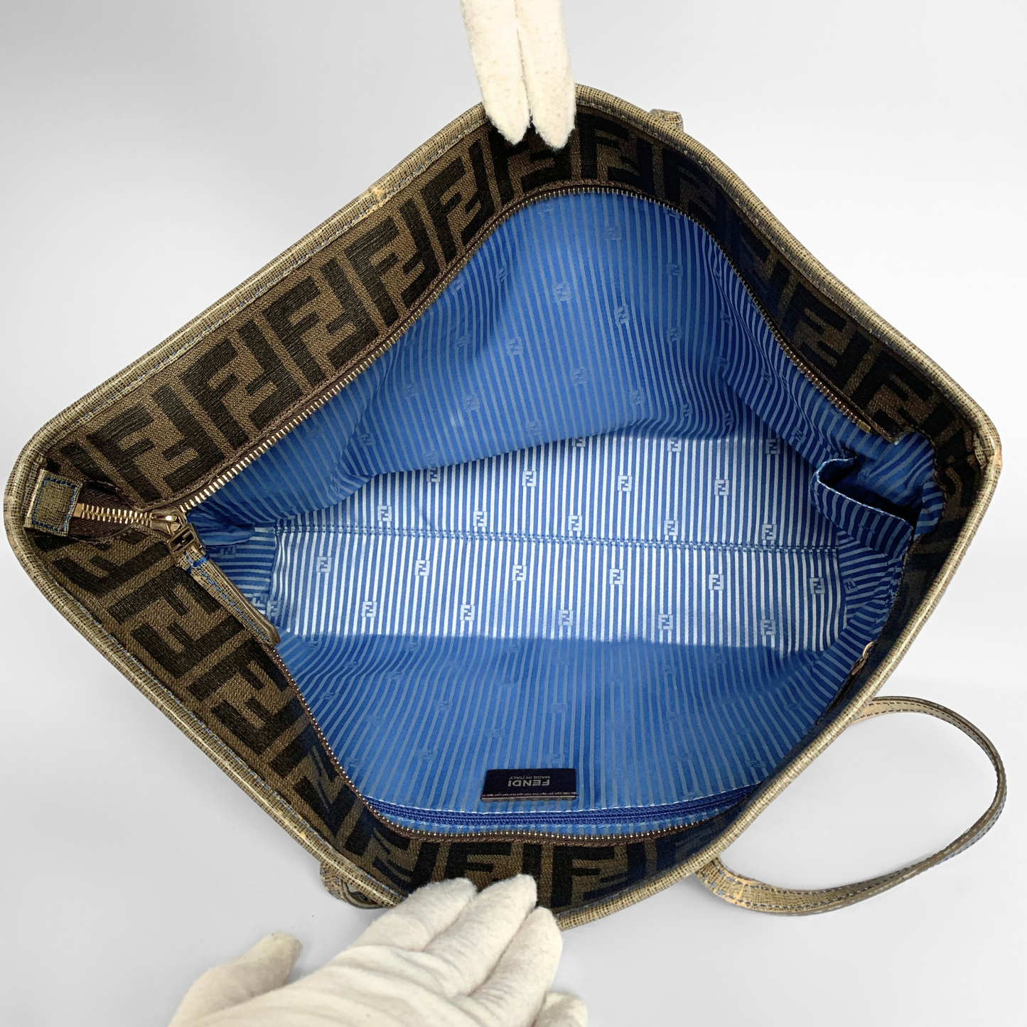 Fendi Fendi Shopper Zucca Canvas - Shoulder bags - Etoile Luxury Vintage