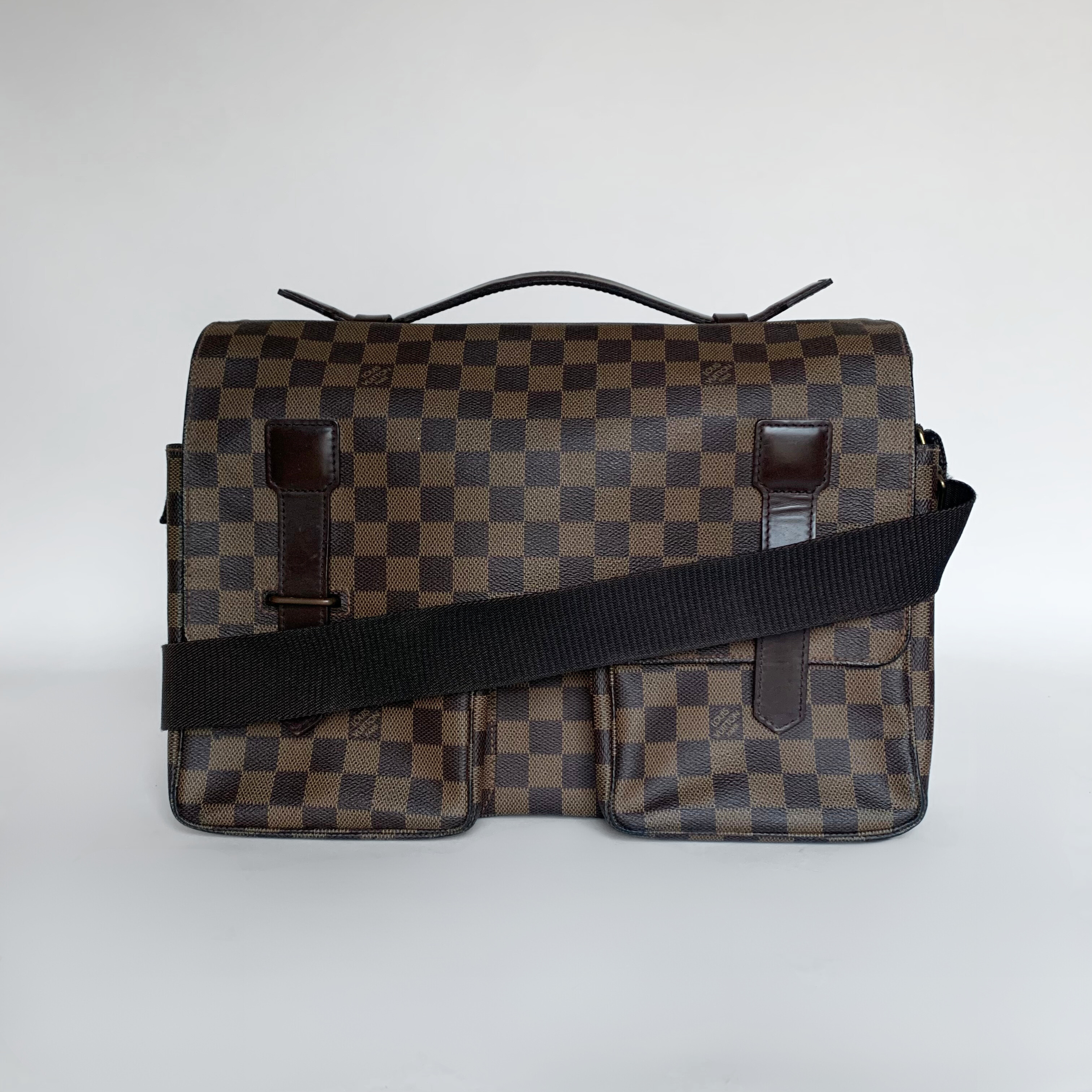 Damier ebene messenger bag sale