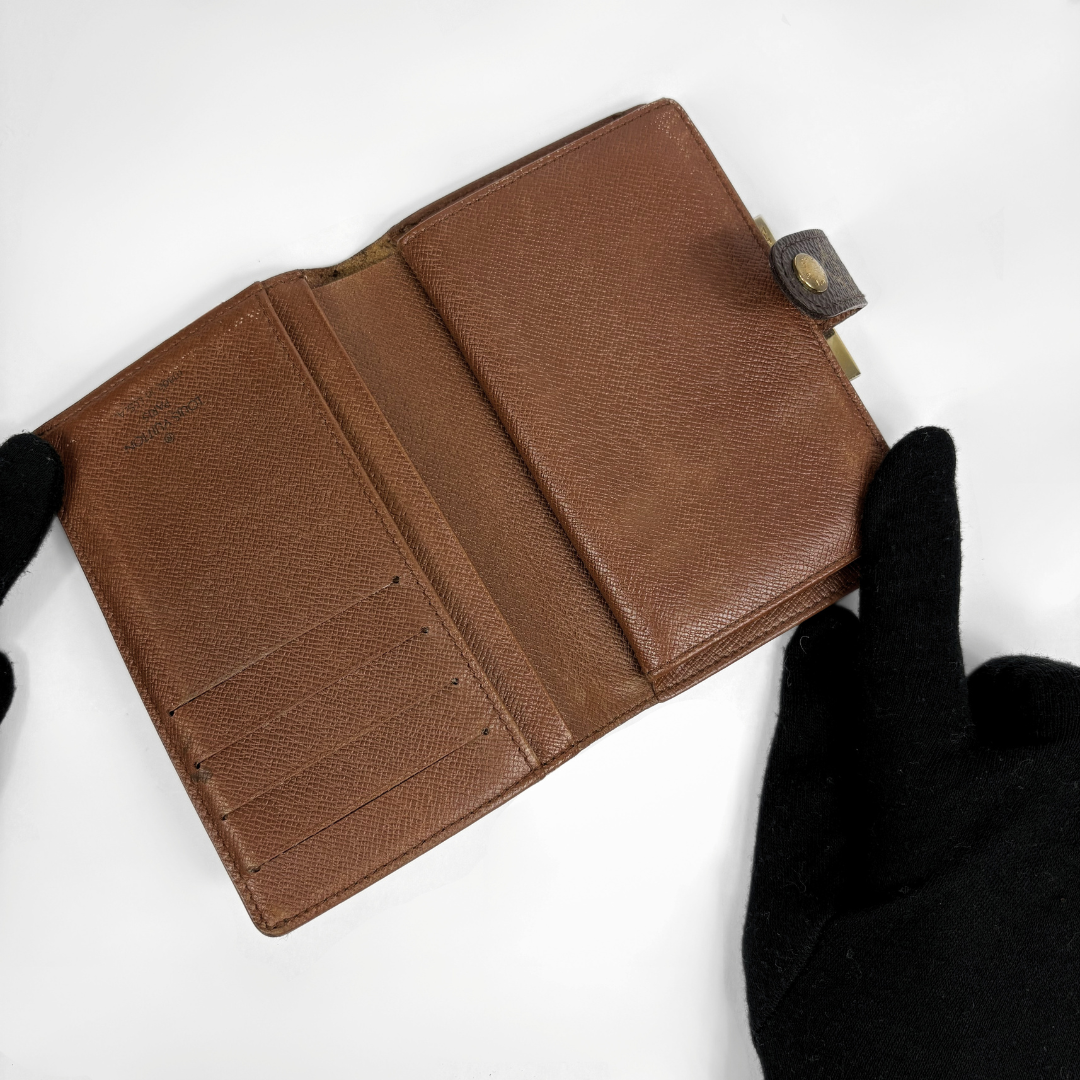 Louis Vuitton Clip Wallet Monogram Canvas