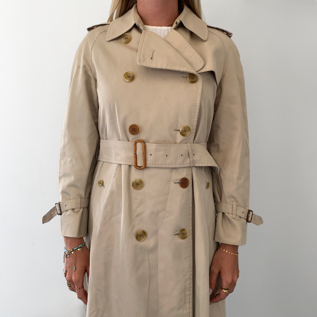 Vintage Burberrys' trench coat hotsell