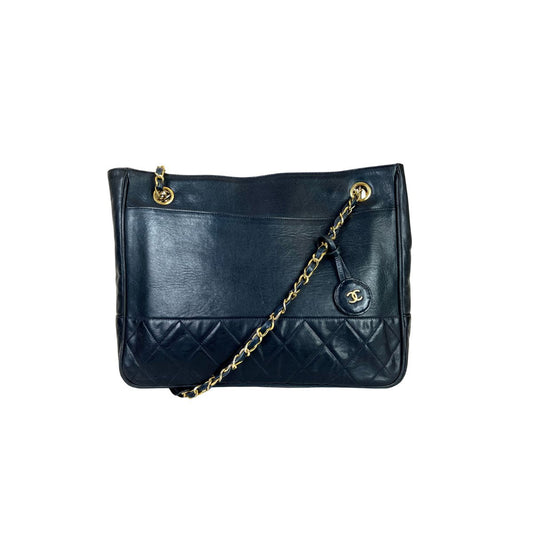 Chanel Chanel Shopper Bag Lambskin Leather - Shoppers - Etoile Luxury Vintage