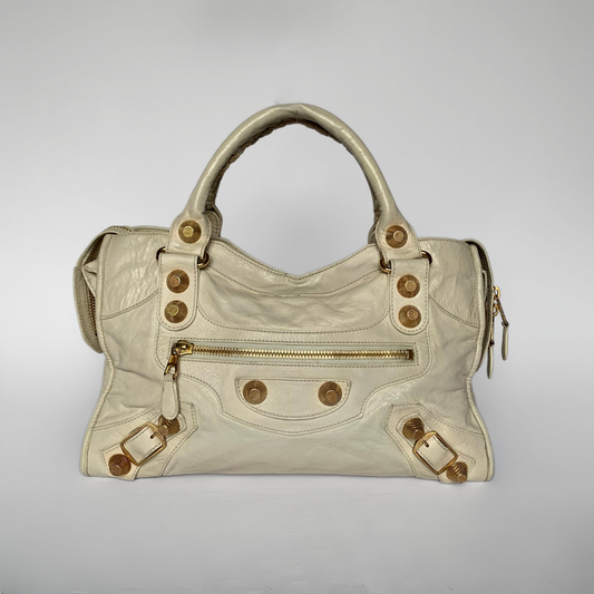 Balenciaga Balenciaga Part Time Bag Leather - Handbags - Etoile Luxury Vintage