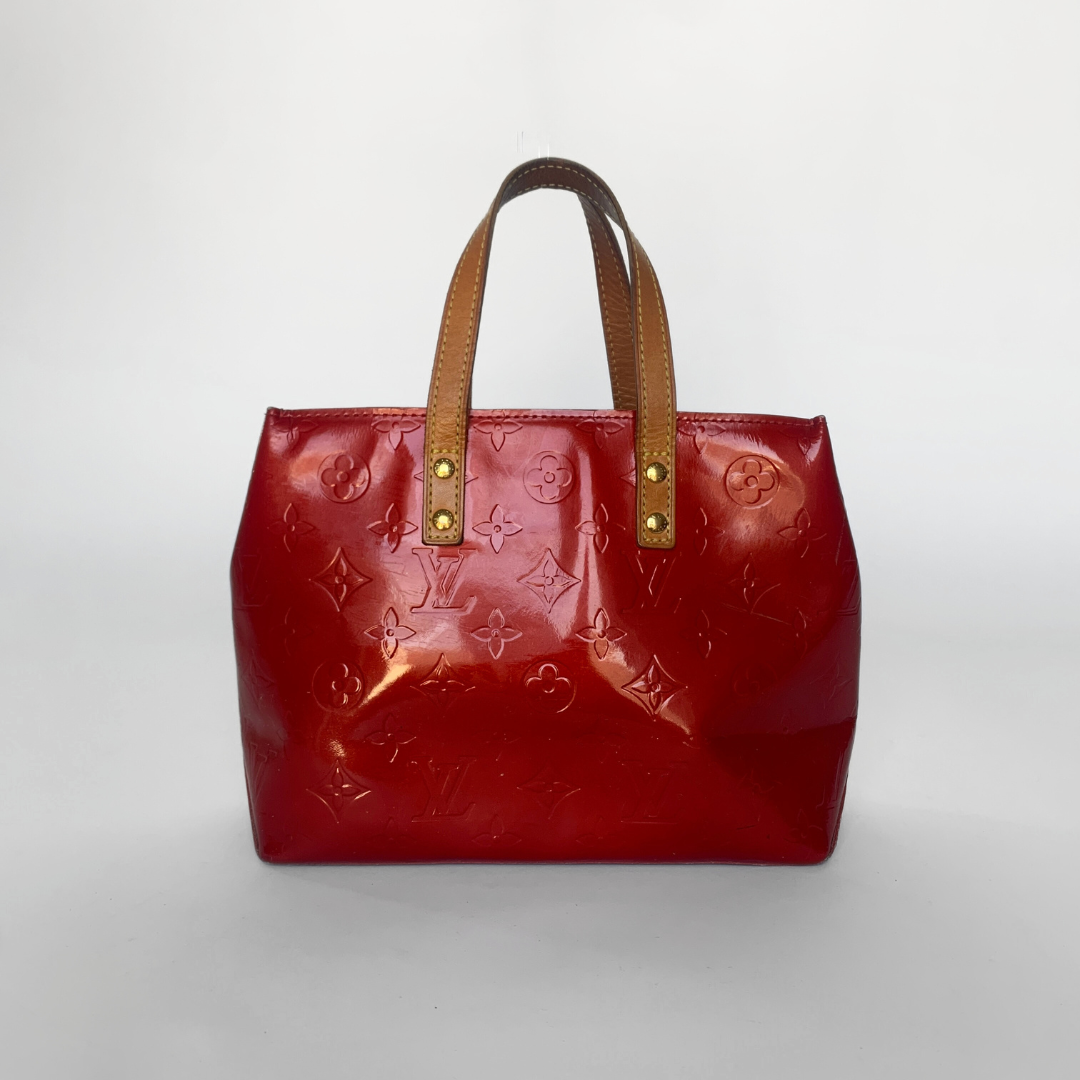 Louis vuitton red leather sale