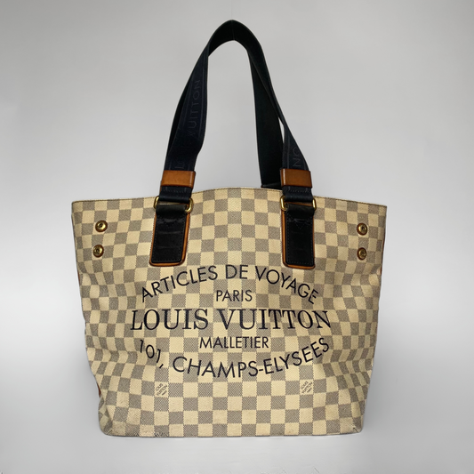 Louis Vuitton Louis Vuitton Soleil Tote Damier Azur Canvas - Handbag - Etoile Luxury Vintage