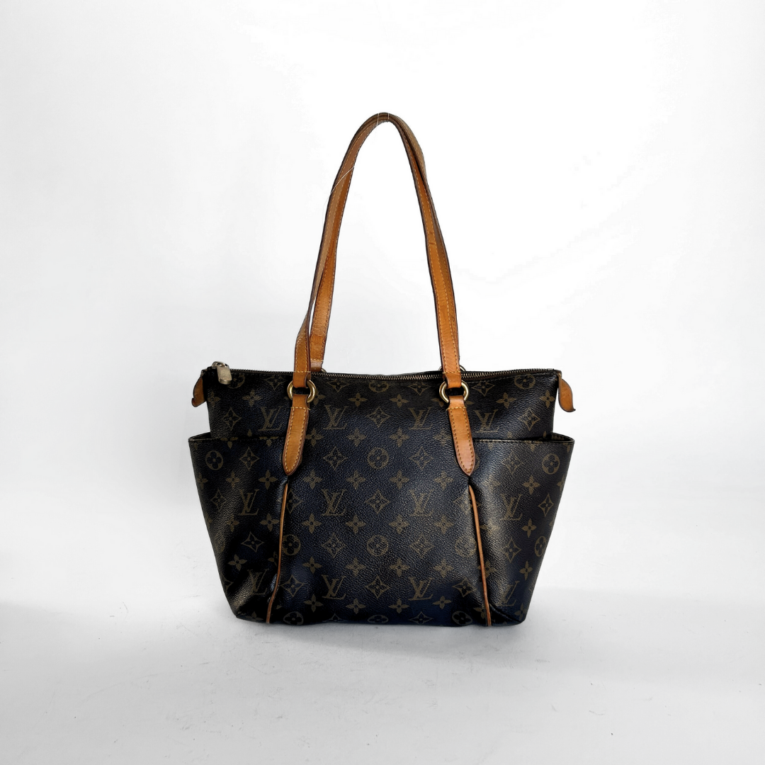 Lv monogram top tote bag