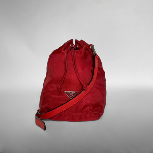 Prada Prada Bucket Bag Nylon - Shoulder bags - Etoile Luxury Vintage