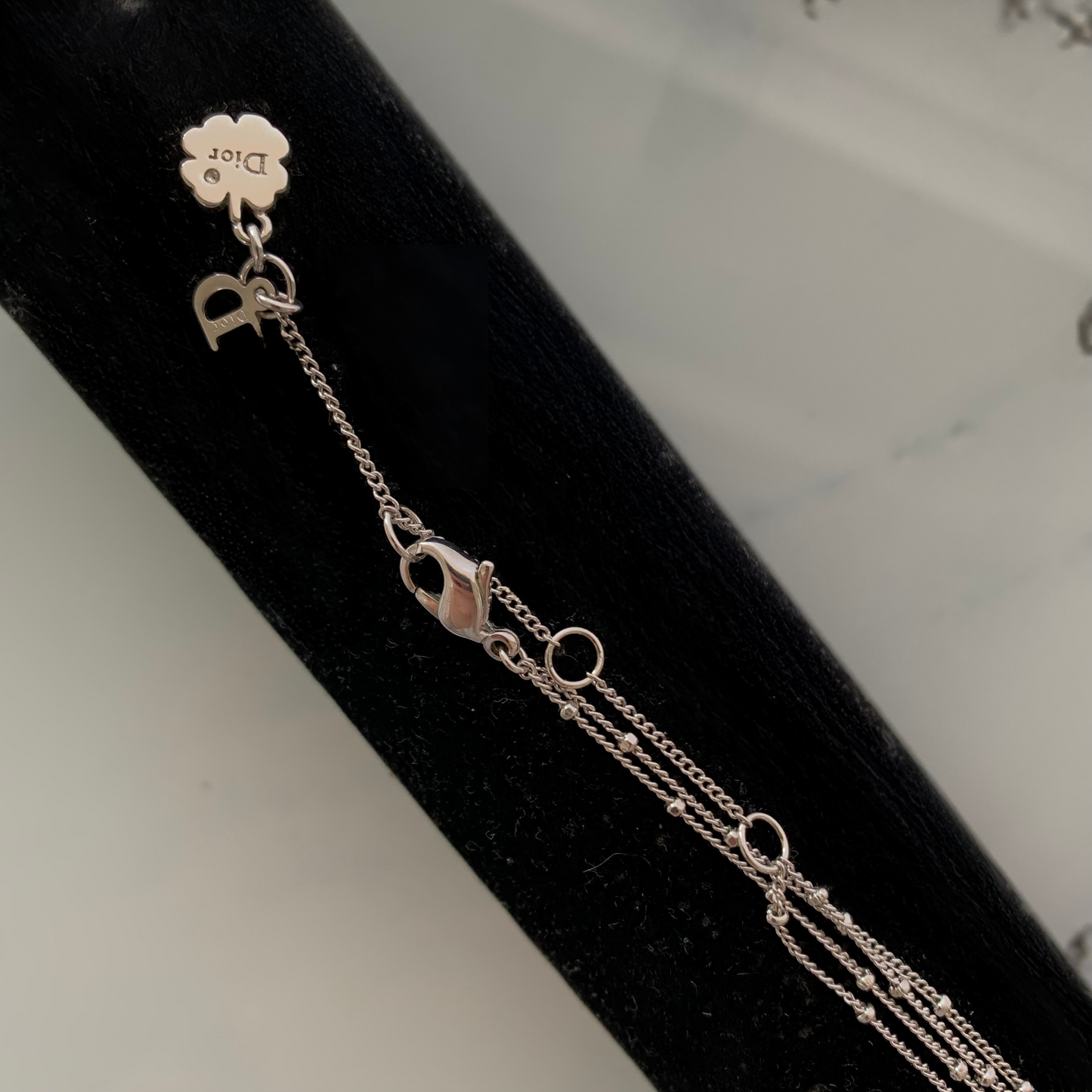 Dior Dior Necklace Silver Metal - Accessoires - Etoile Luxury Vintage