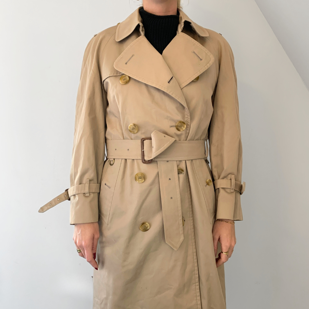 Vintage store Burberrys' trench coat