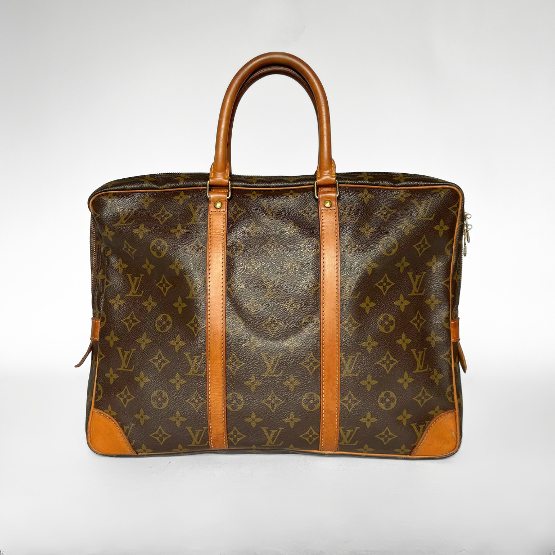 Louis Vuitton Porte Document Monogram | Etoile Luxury Vintage – l
