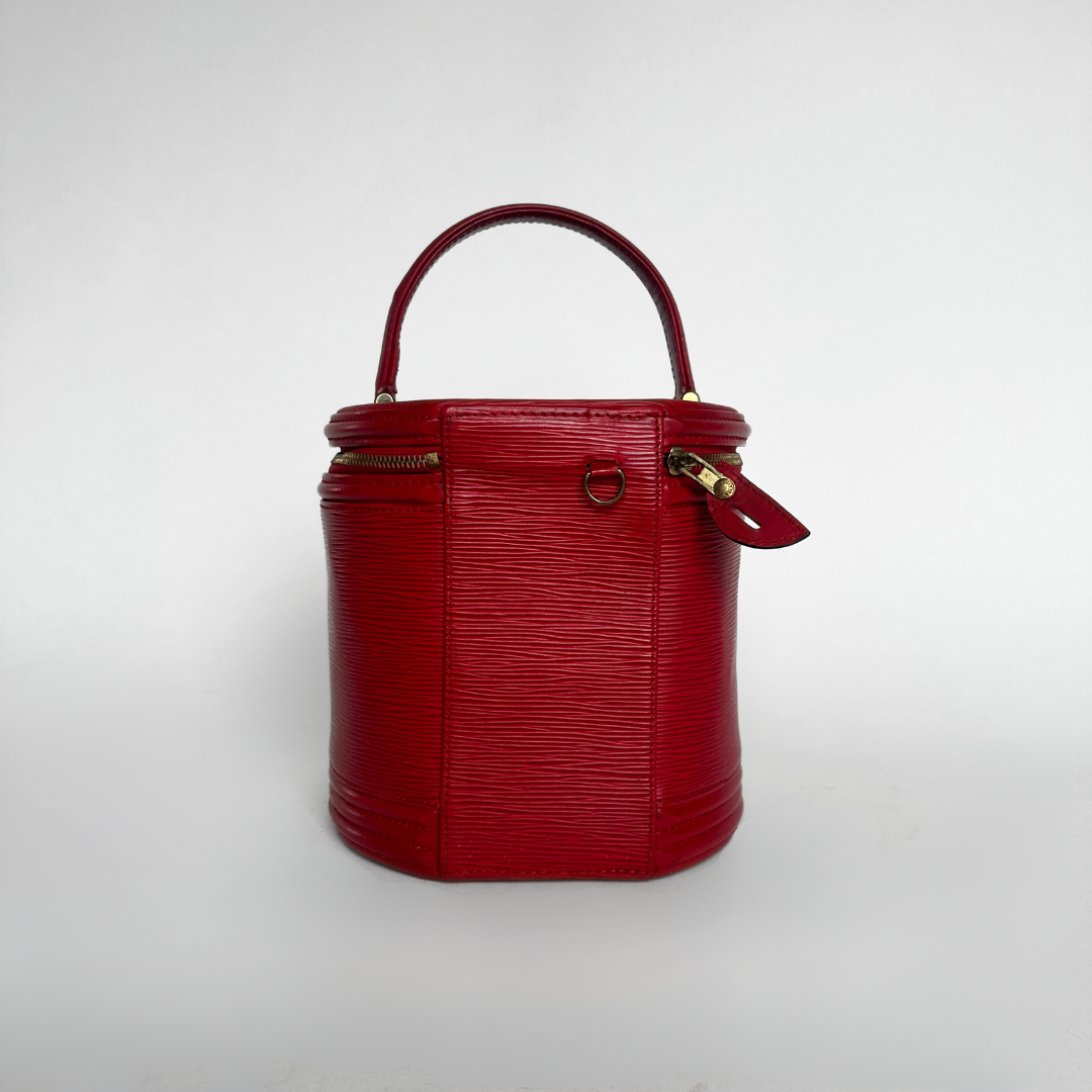 Louis Vuitton Louis Vuitton Cannes Beauty Case Epi Leather - Toiletry bags - Etoile Luxury Vintage