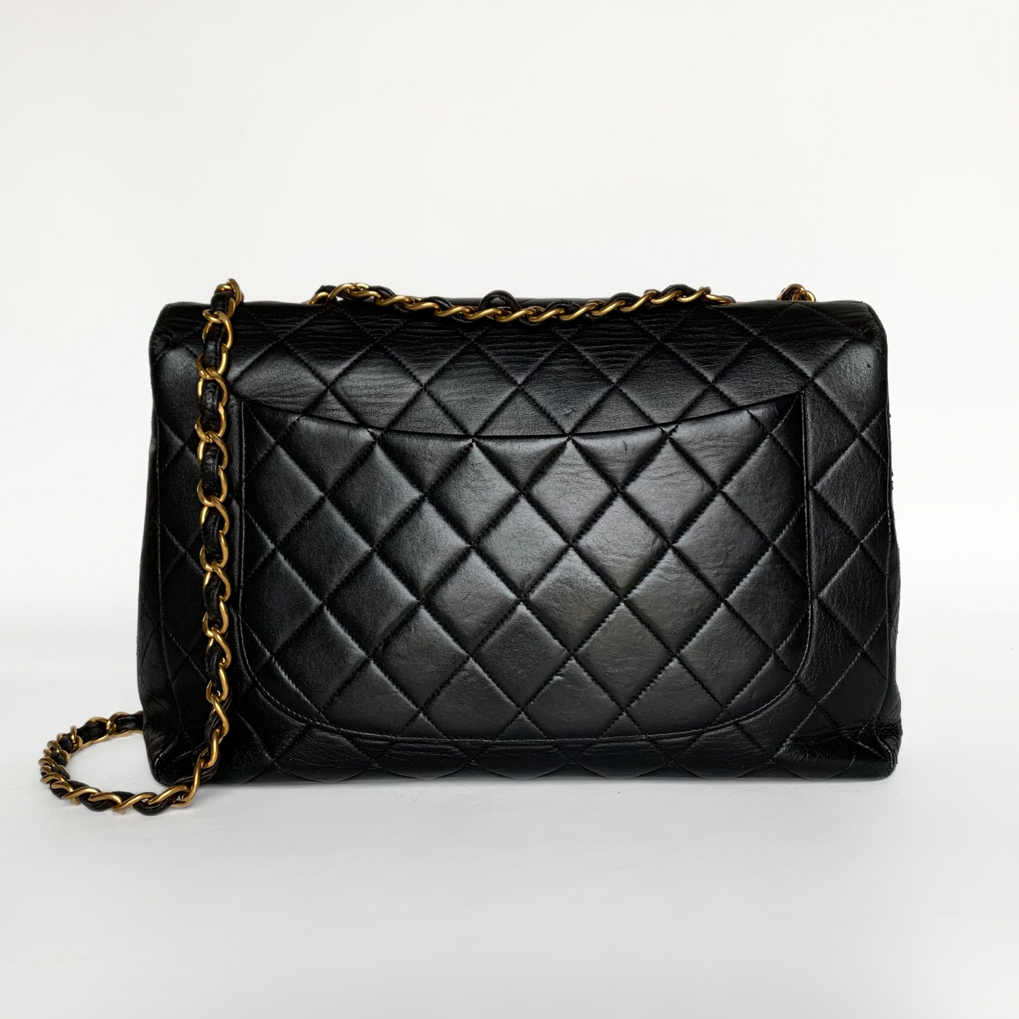 Chanel Chanel Classic Flap Bag Maxi Lambskin Leather - shoulderbag - Etoile Luxury Vintage
