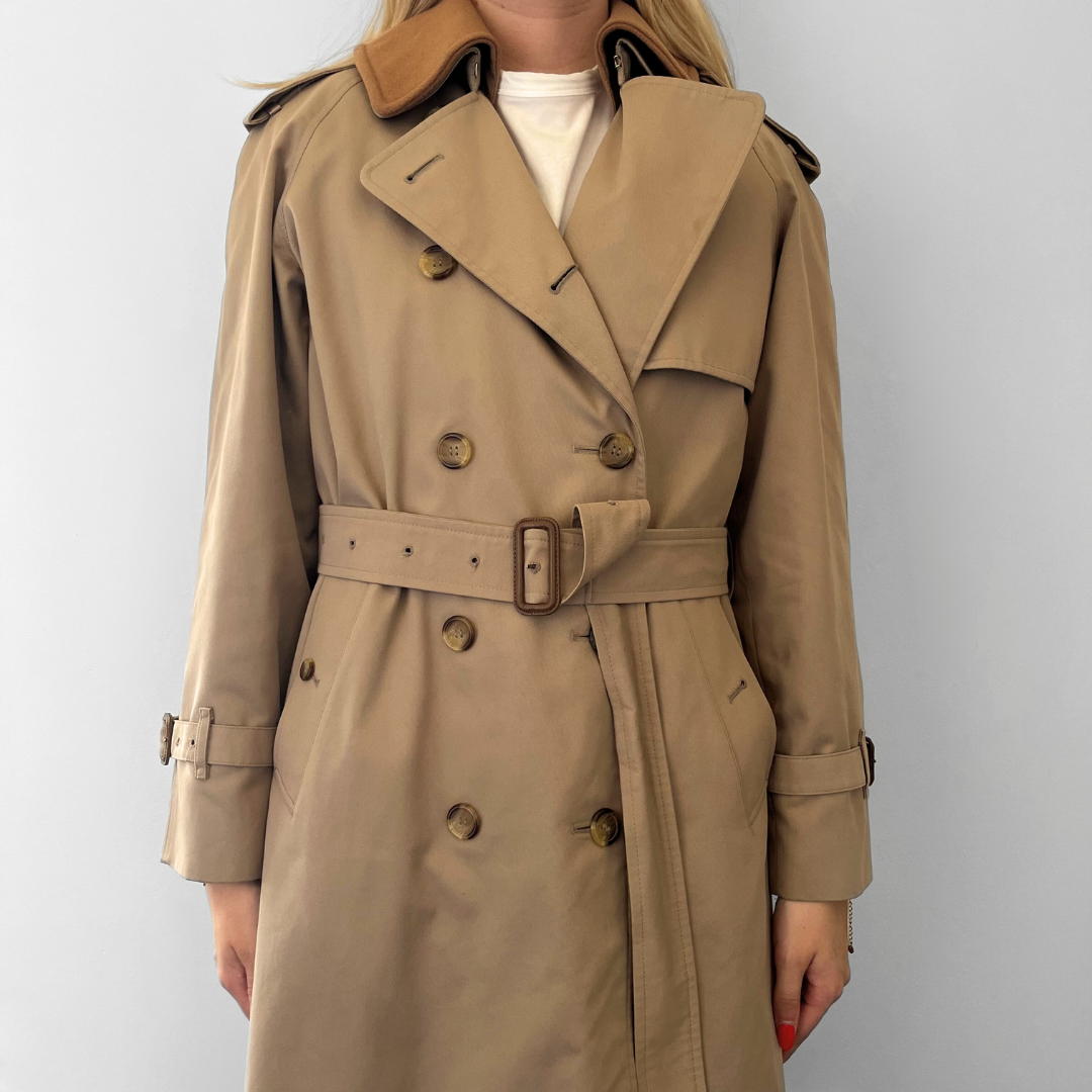 Burberry coat mens brown shop