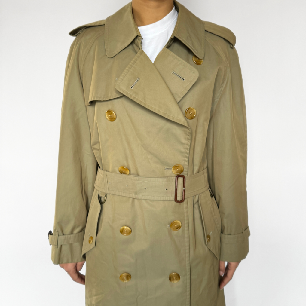 Classic burberry coat clearance