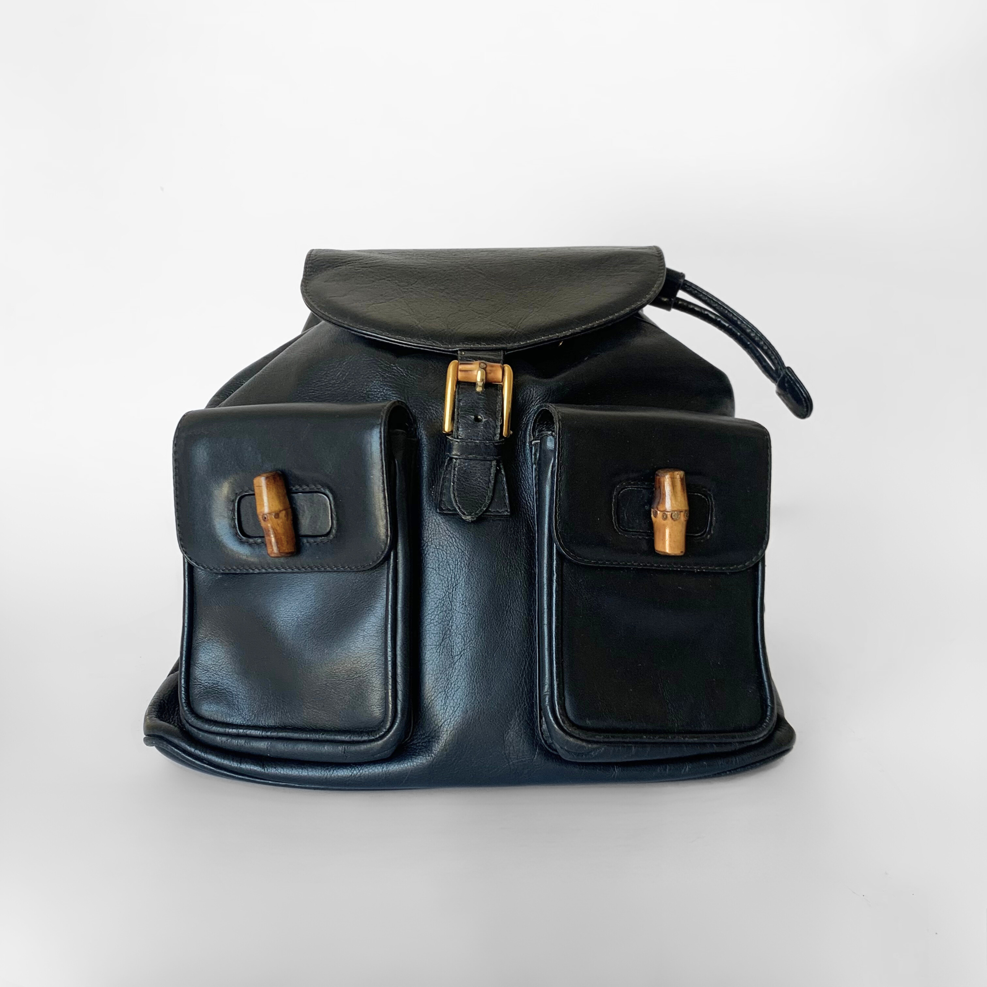 Gucci Bamboo Backpack Large Leather – l'Étoile de Saint Honoré
