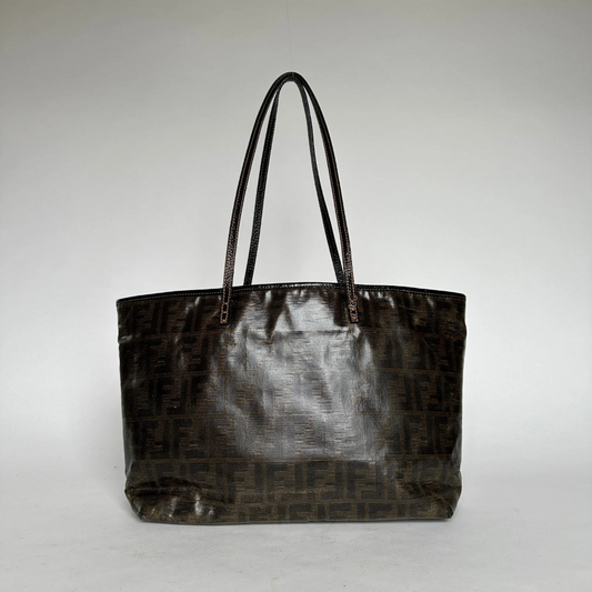 Fendi Fendi Shopper Monogram Canvas - Shoulder bag - Etoile Luxury Vintage
