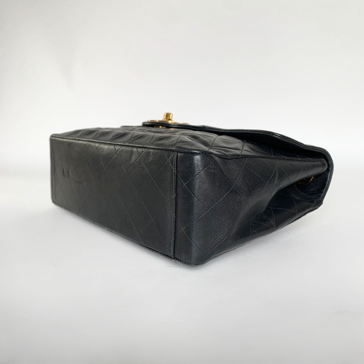 Chanel Chanel Classic Flap Bag Maxi Lambskin Leather - Shoulder bags - Etoile Luxury Vintage