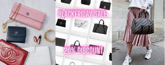 Chanel lommebøker og Dior Bowlingbag Black Friday-blogg