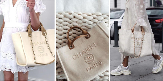 Chanel Deauville Tote Bag - Shop on Pinterest