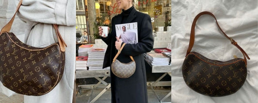 Designer news: Louis Vuitton Croissant bag re-edition on the way!