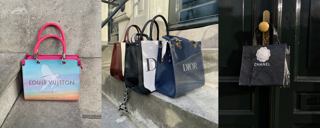 Louis Vuitton - Upcycled Louis Vuitton Shopping Bag on Designer