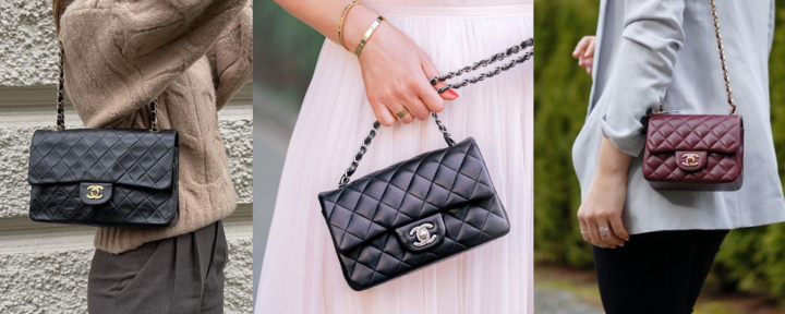 Chanel Classic M/L Medium Double Flap Bag Pink Caviar 24K Gold