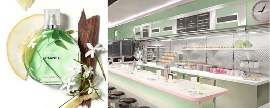 Chanel's pop-updiner in Brooklyn: een geurervaring als geen ander