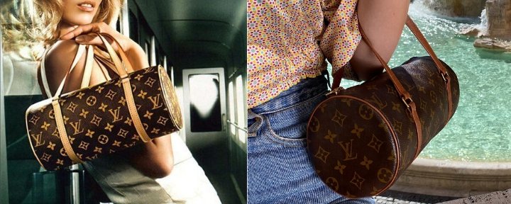 Geschichte der Tasche: Louis Vuitton Schmetterling