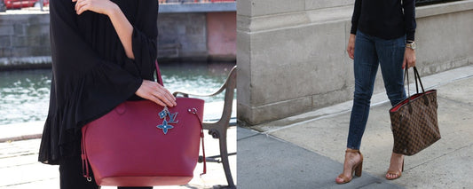 Louis Vuitton Neverfull MM en cuero Epi y Louis Vuitton Lona Neverful MM Damier Ebene