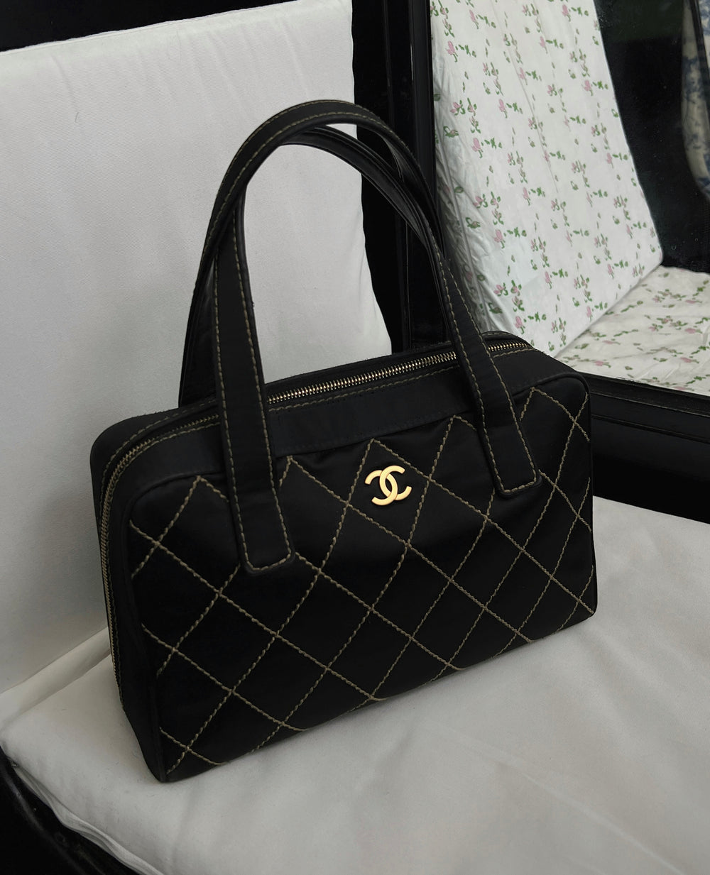 Etoile PM Handbag in Craie