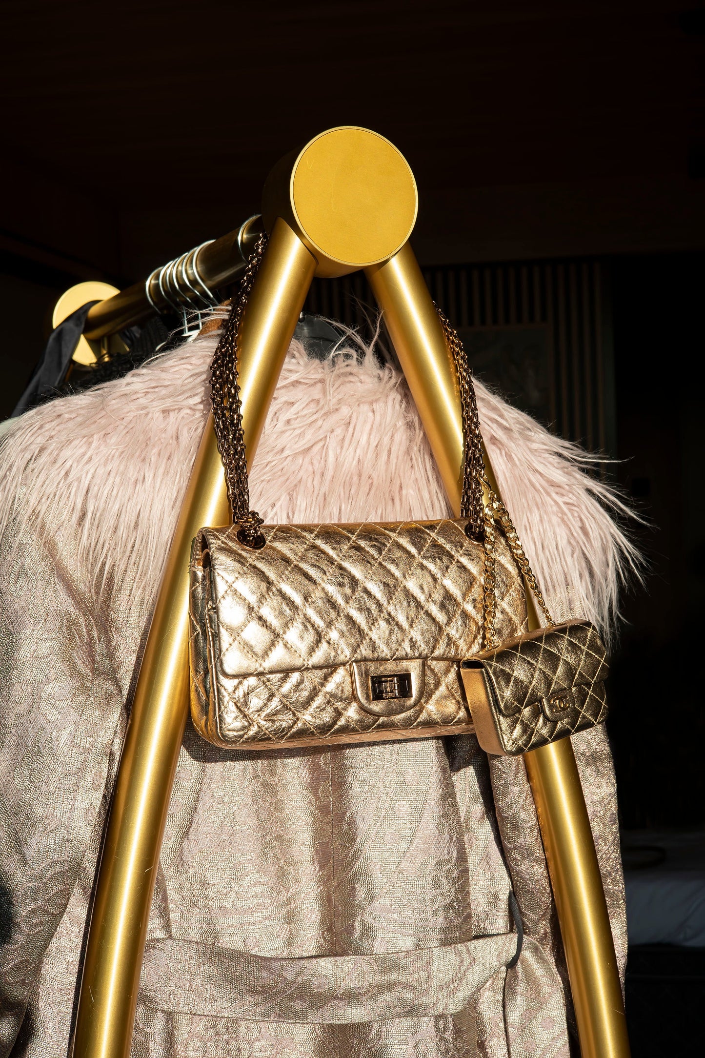 Chanel Chanel 2.55 Tasche Lammleder (Limited Edition) - Schultertaschen - Etoile Luxury Vintage