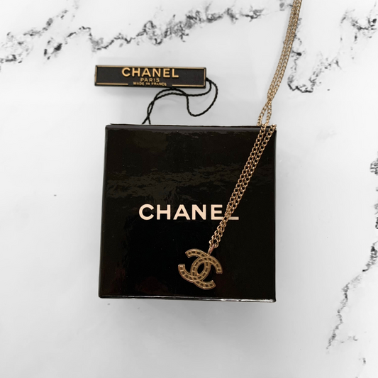 Chanel Chanel Collier Or Plissé - Colliers - Etoile Luxury Vintage