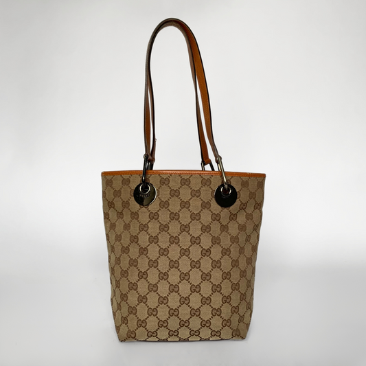 Gucci Gucci Eclipse Tote Bag Monogram Canvas - Handbags - Etoile Luxury Vintage