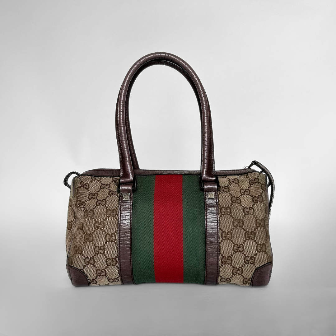Gucci Gucci Bowlingtasche Monogram Canvas - Handtasche - Etoile Luxury Vintage