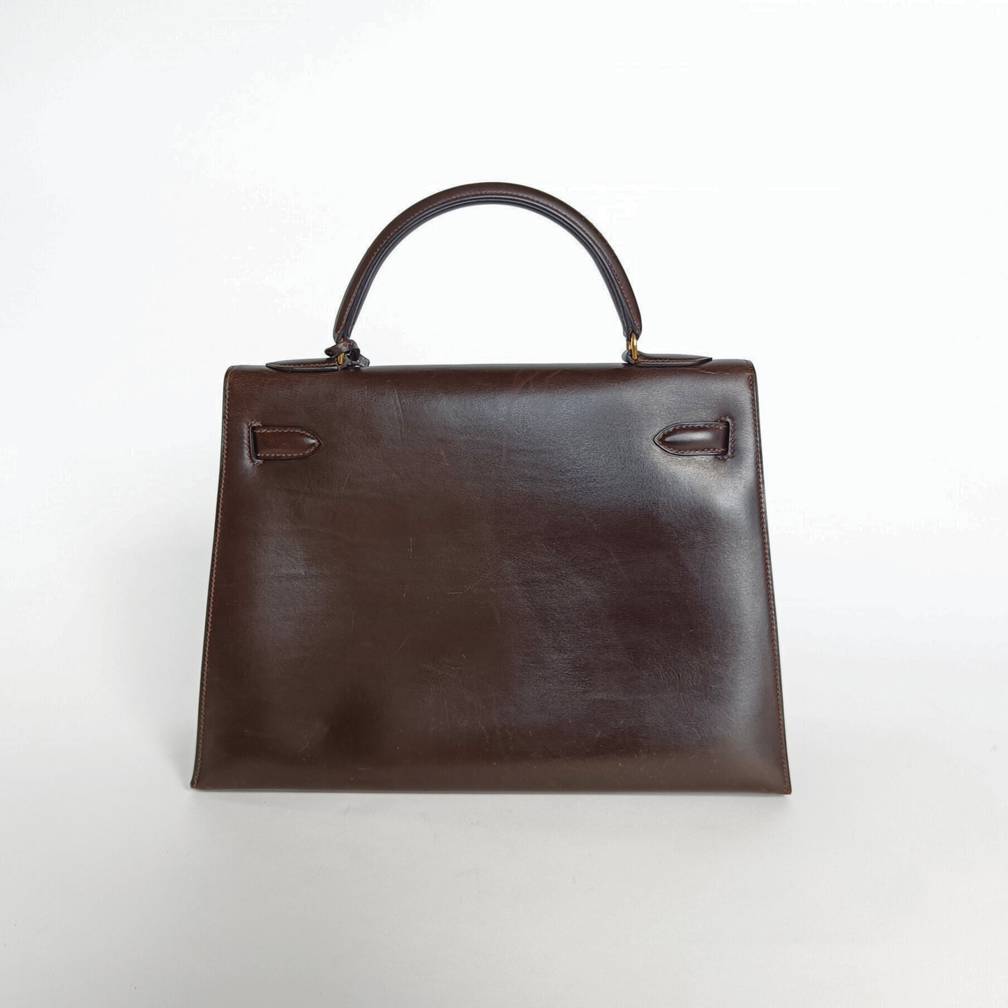 Hermès Hermès Kelly 32 Box Calf Leather - Käsilaukut - Etoile Luxury Vintage