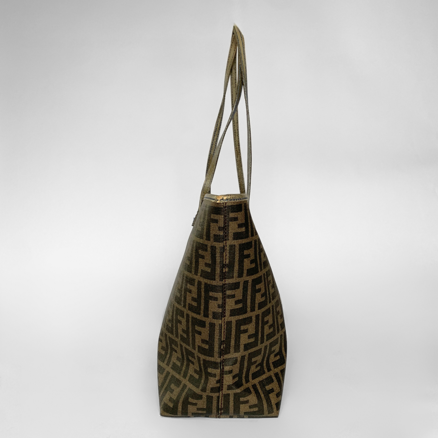 Fendi Fendi Zucca Canvas Shopper Bag - Shoulder bags - Etoile Luxury Vintage