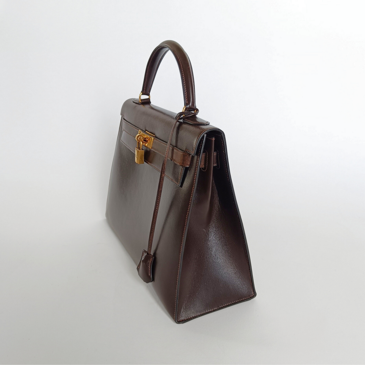 Hermès Hermès Kelly 32 Box Calf Leather - Handväskor - Etoile Luxury Vintage