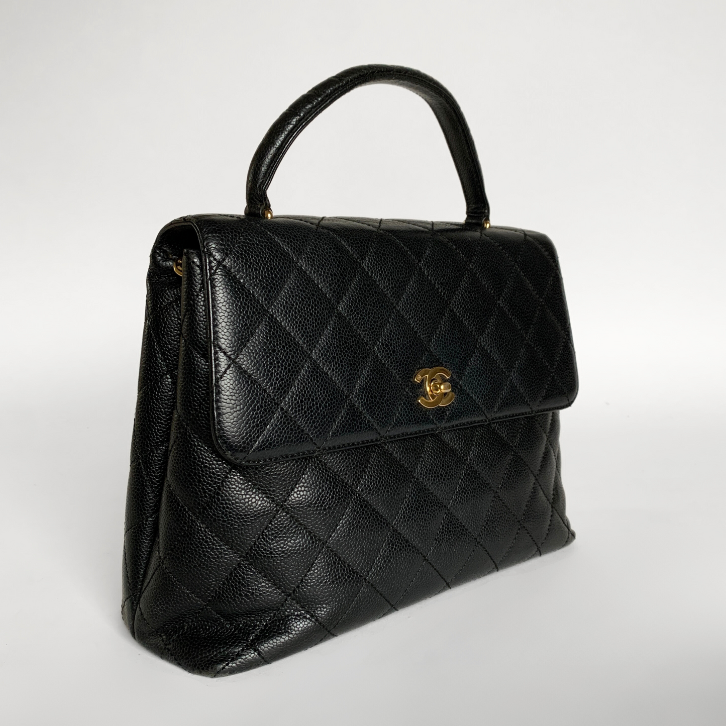 Chanel Coco Top Handle Bag Kaviarleder – l'Étoile de Saint Honoré