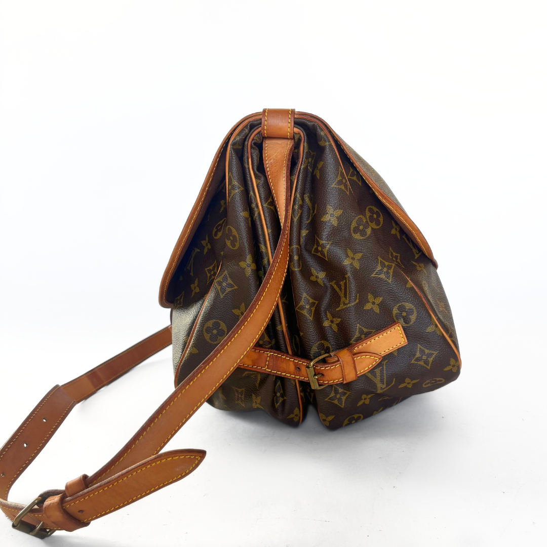 Louis Vuitton Saumur 35 Monogram Canvas