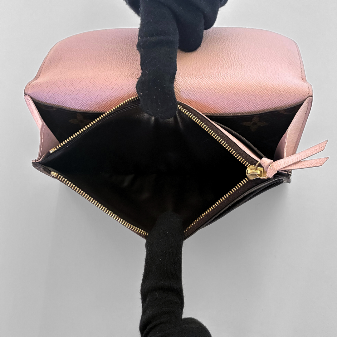 Louis Vuitton Emilie Geldbörse aus Canvas mit Monogramm