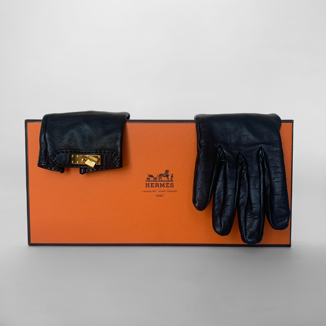 Herm&egrave;s Herm&egrave;s Gloves Leather - Accessories - Etoile Luxury Vintage