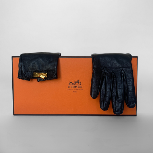 Herm&egrave;s Herm&egrave;s Gloves Leather - Accessoires - Etoile Luxury Vintage