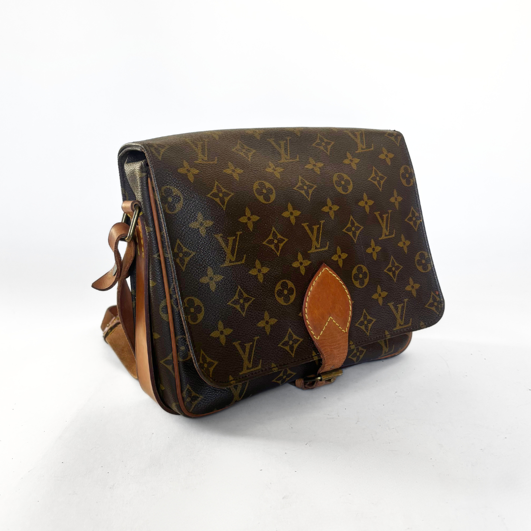 Louis Vuitton Cartouchière MM Monogram lærred