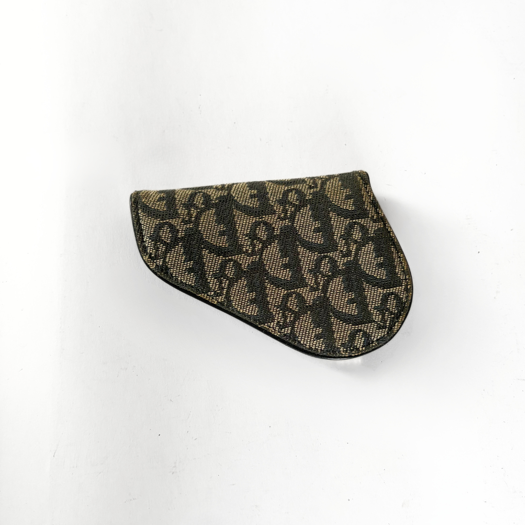 Dior Saddle Wallet Oblique Canvas