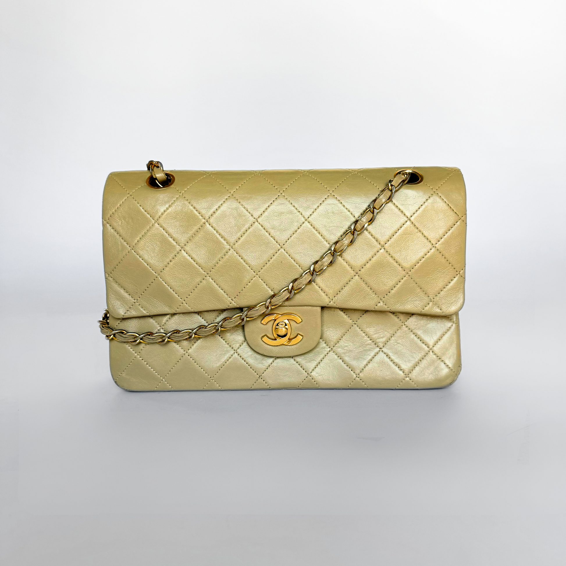 Chanel Chanel Classic Double Flap Bag Lambskin Leather - Shoulder bags - Etoile Luxury Vintage