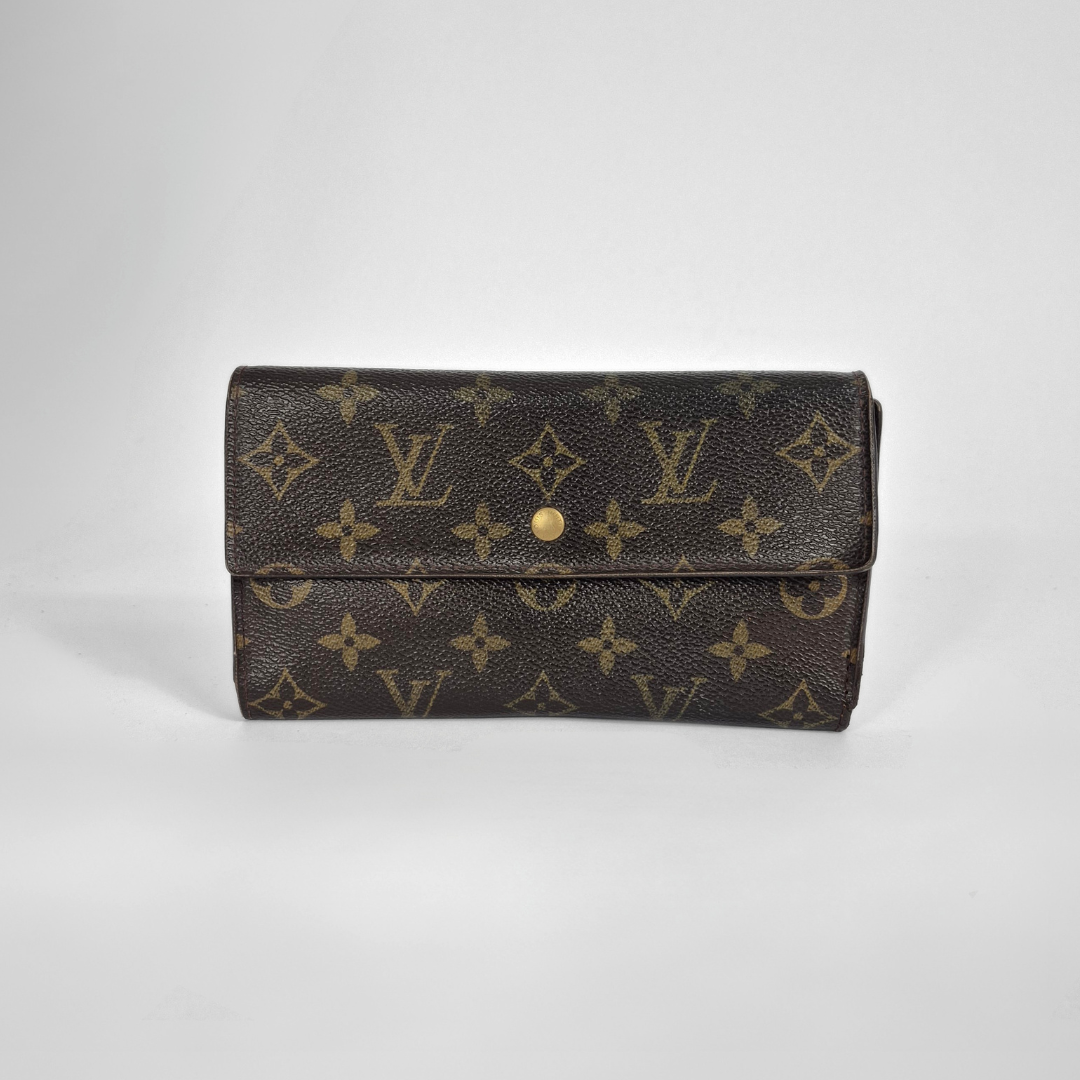 Louis Vuitton wallet international front view